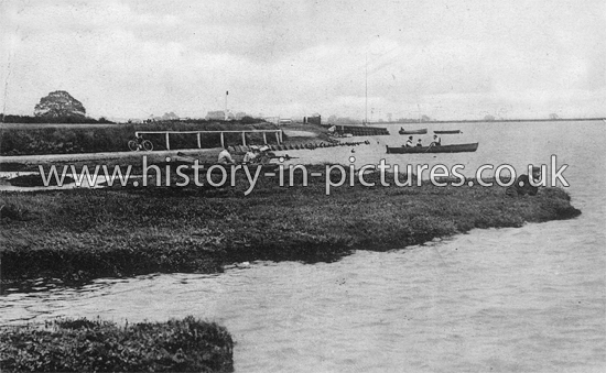 Creeksea Ferry, Burnham on Crouch, Essex. c.1905